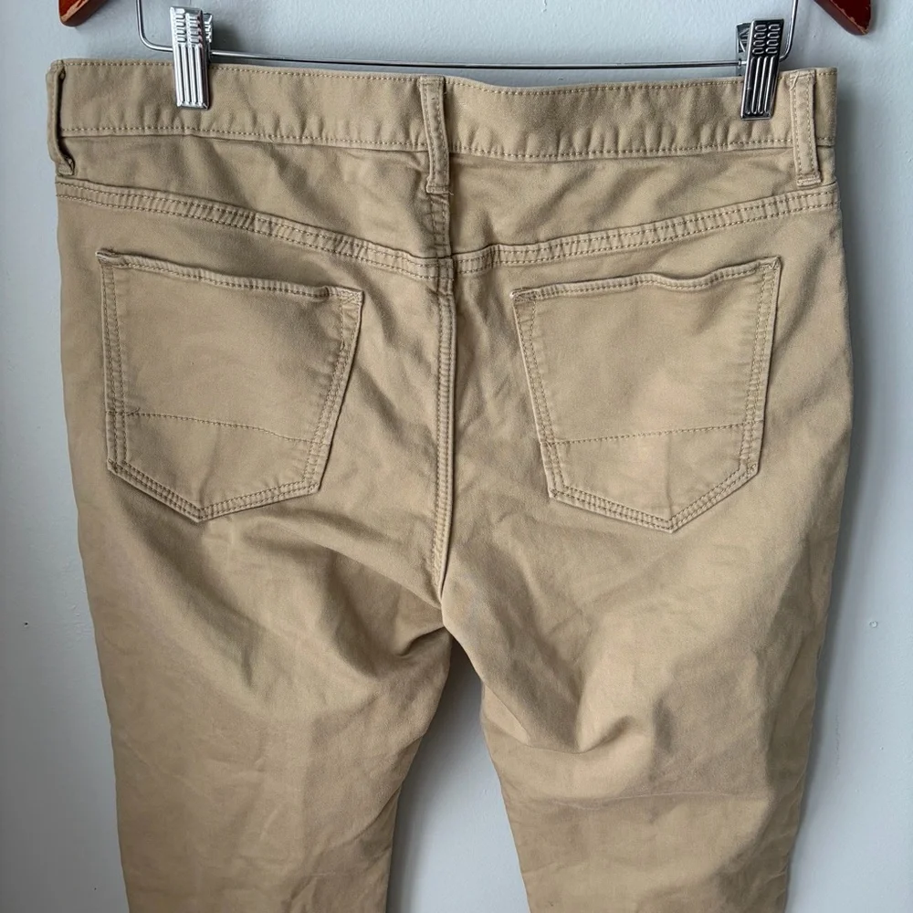 Banana Republic Men’s Khaki Jeans 34 X 32 Slim Fit-‎ Travel Jeans Cotton/spandex